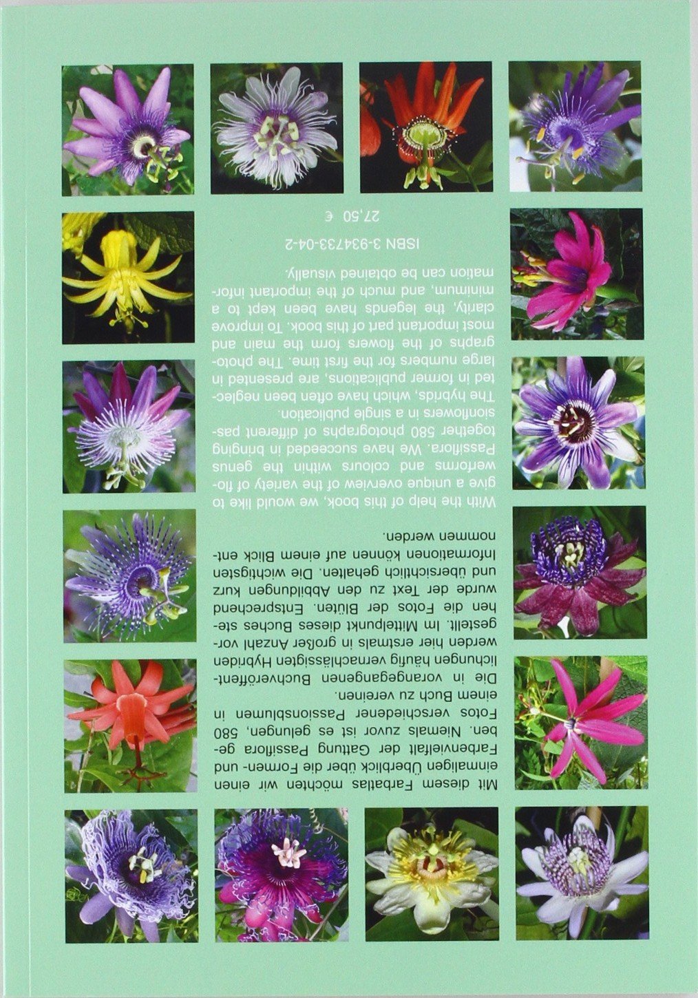 Farbatlas Passionsblumen /Colour Atlas Passionsflowers: Zweisprachige Ausgabe